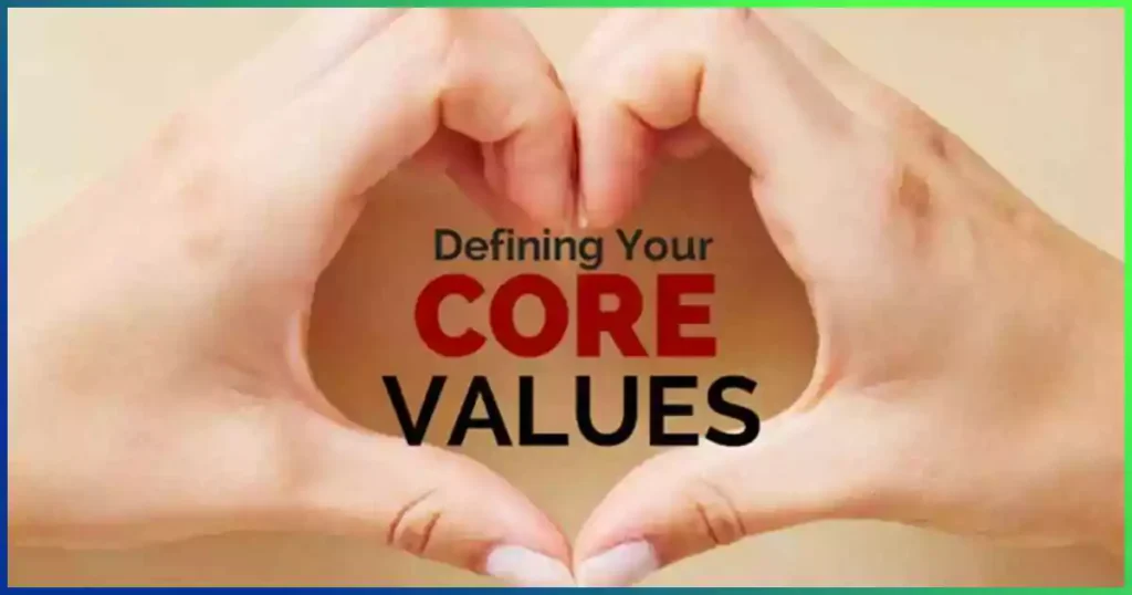 Define Your Values