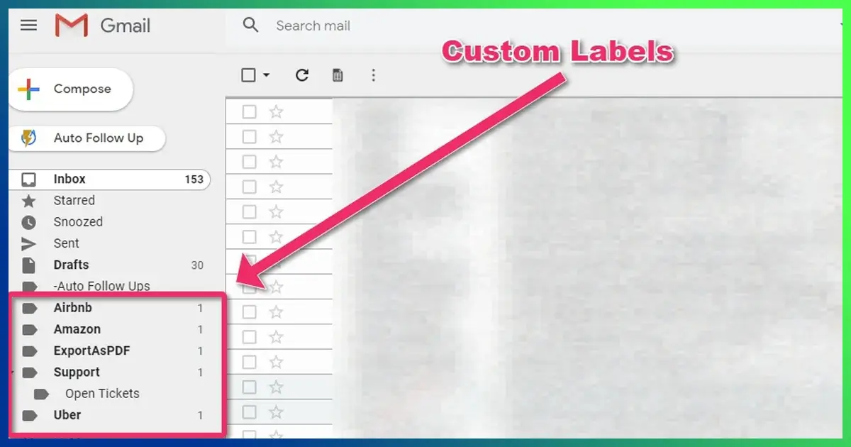 organize with labels and filters