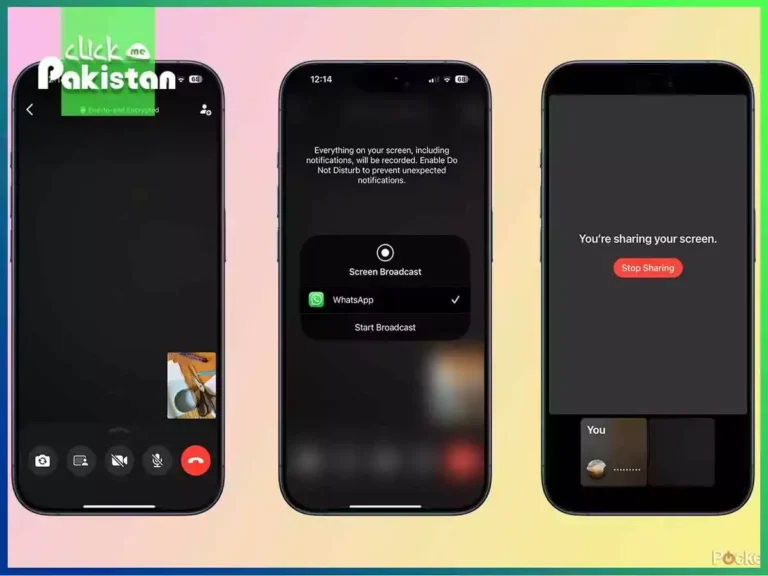WhatsApp Screen Sharing