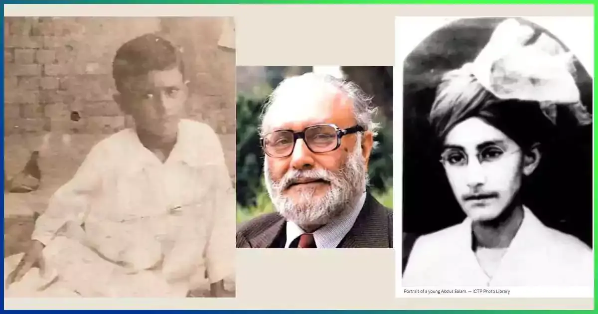 Dr Abdus Salam Early Life
