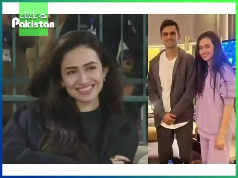 PSL 2024 Shoaib Malik ,Sana Javed make first public appearance after marriage