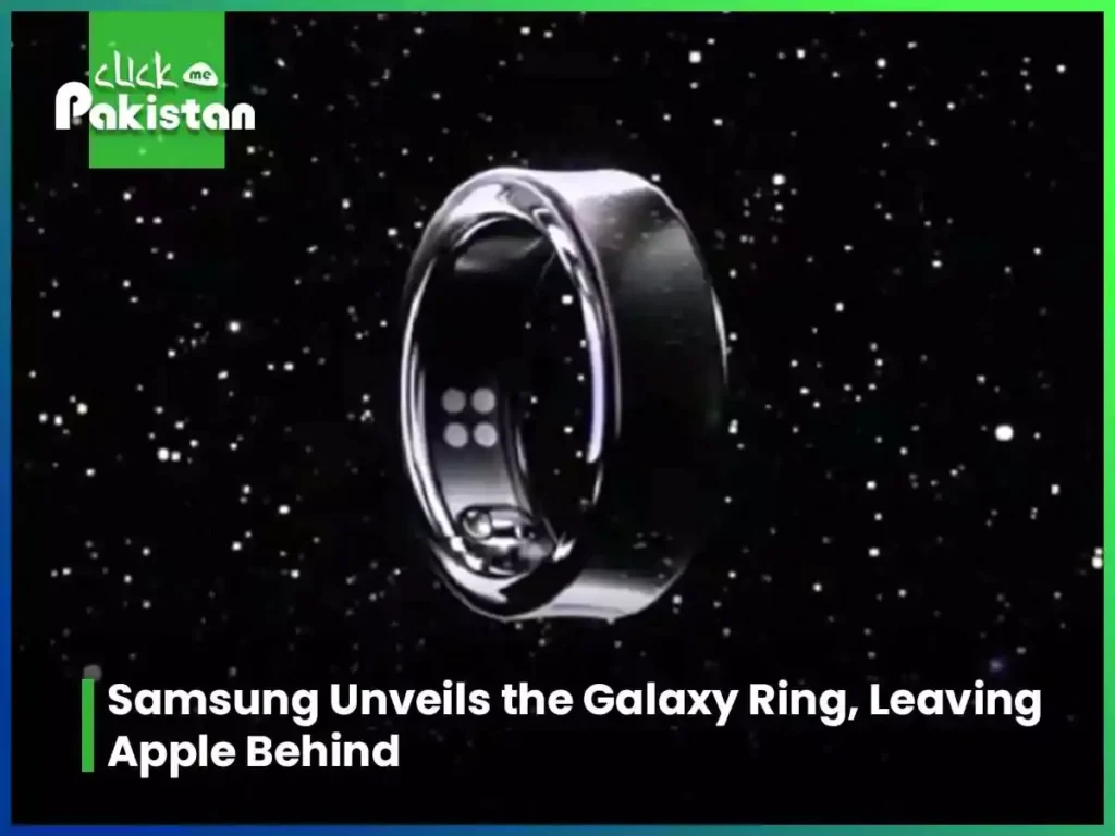 Samsung Unveils the Galaxy Ring, Leaving Apple Behind