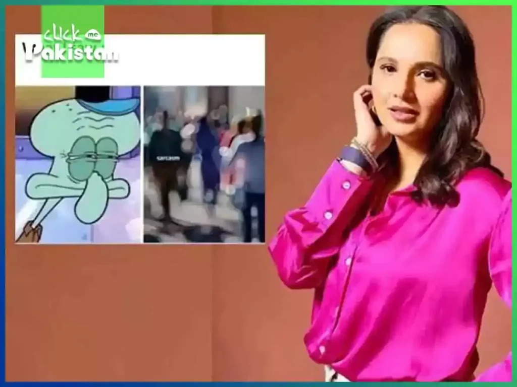 Sania Mirza shared meme