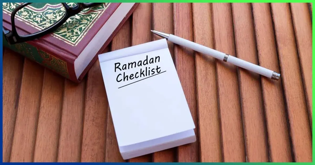 Cleaning Checklist For Ramadan