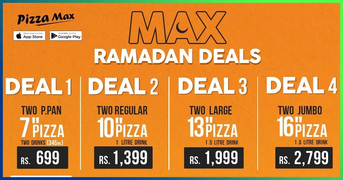 Pizza Max Ramadan deals