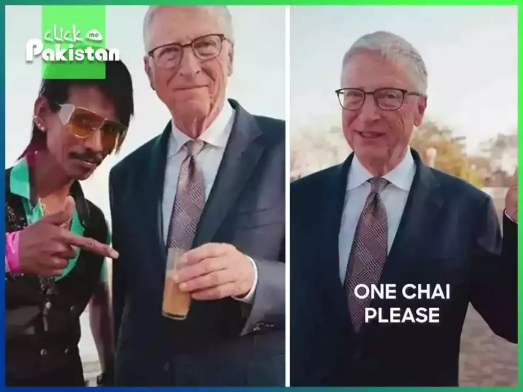 Bill Gates Visits Dolly Chaiwala