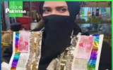 Mahira Khan Enjoys Rickshaw Ride with Hijab on Face