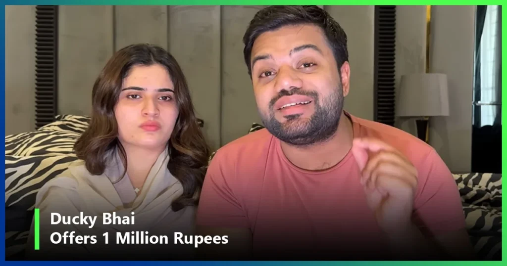 Ducky Bhai Offers 1 Million Rupees 